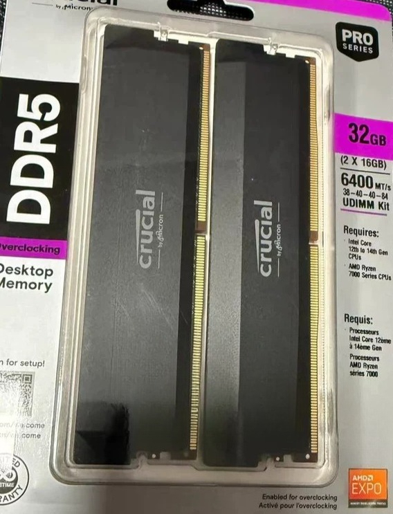 32GB DDR5 6000MHz RAM Kit, 16G - đánh giá và giá Ddr5 32Gb