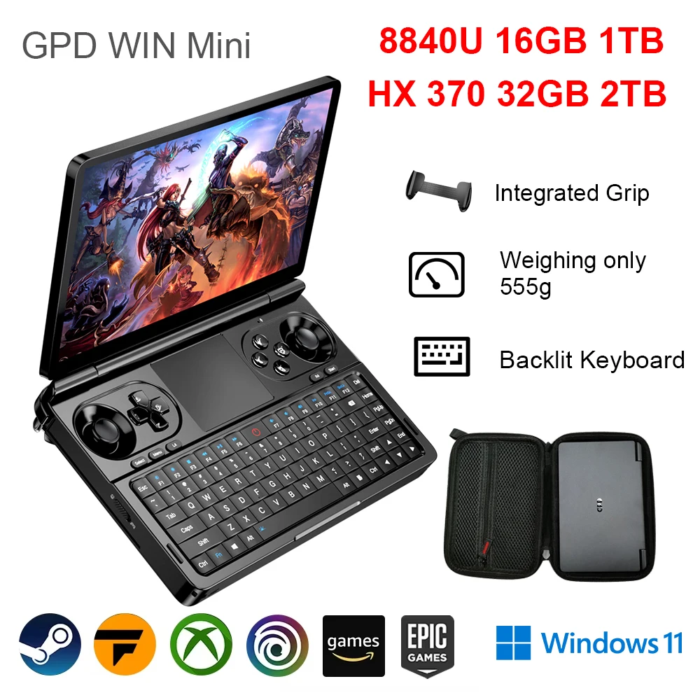 Prime Brutal GPD Win Mini AMD  - đánh giá và giá Ddr5 32Gb