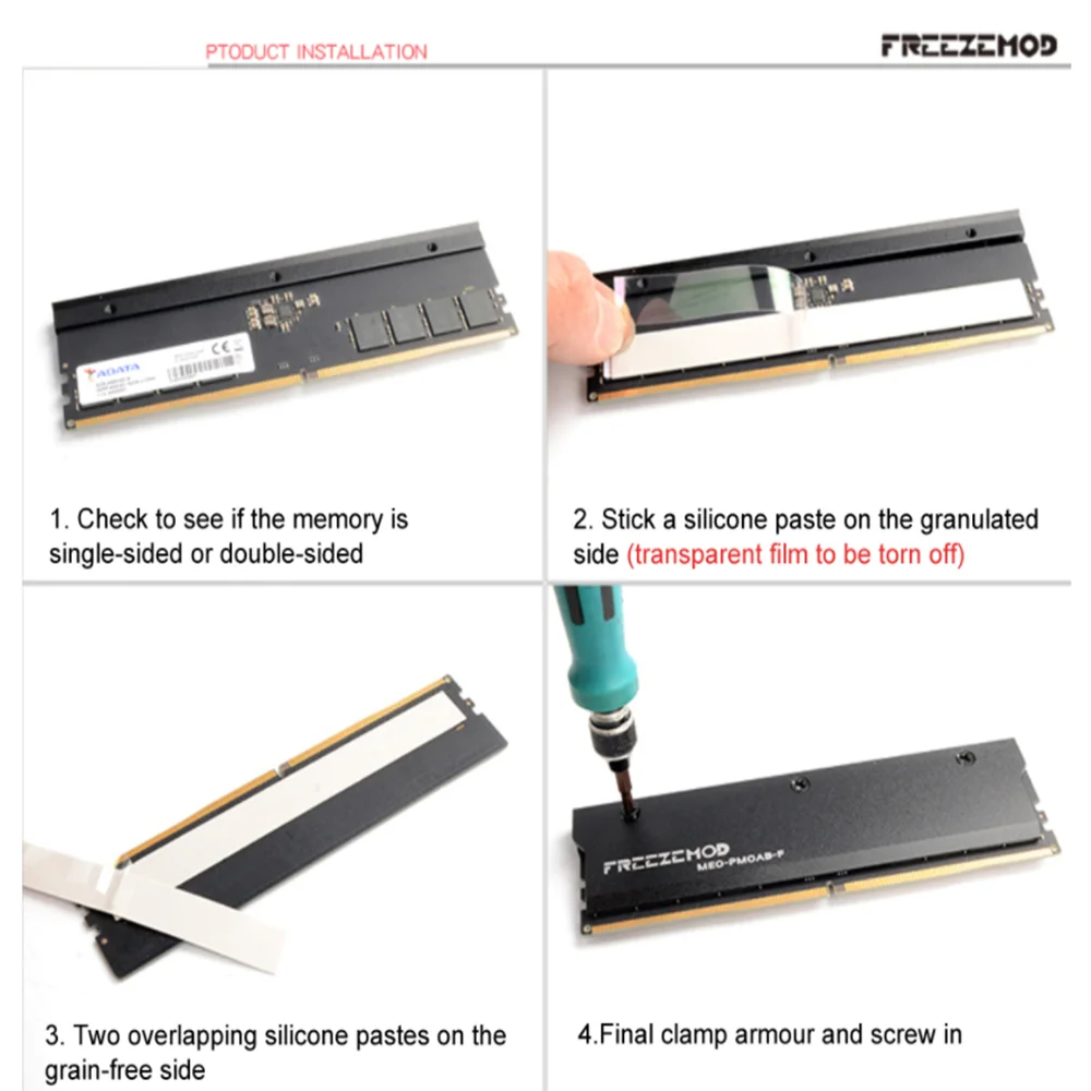 2Pcs FREEZEMOD Memory RAM Armo - đánh giá và giá Ddr5 Rgb Ram